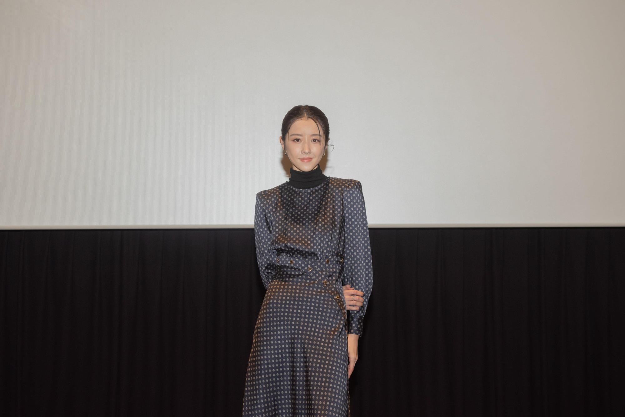 邵雨薇現身發表會,宣布主演心理黑暗驚悚新片《惡女》。(CATCHPLAY 提供)