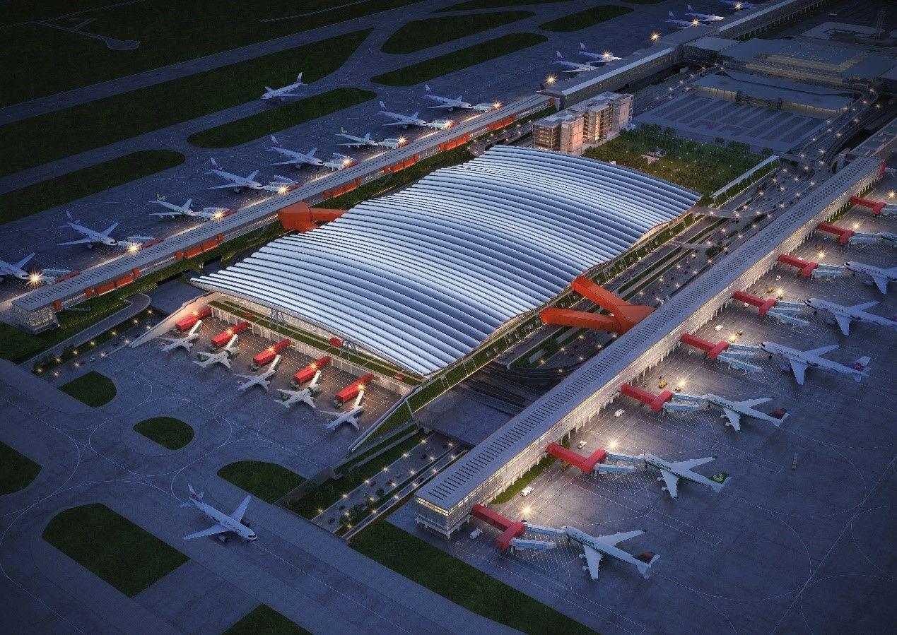 桃機第三航站擴建工程是國家門面重要計畫。（翻攝自桃機公司官網）