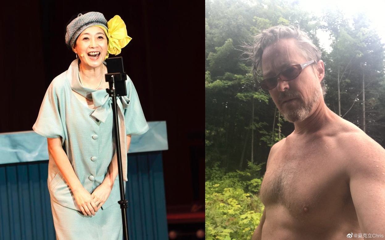 夏克立9日清晨返台，與黃嘉千將對簿公堂。（金星文創提供、夏克立微博）