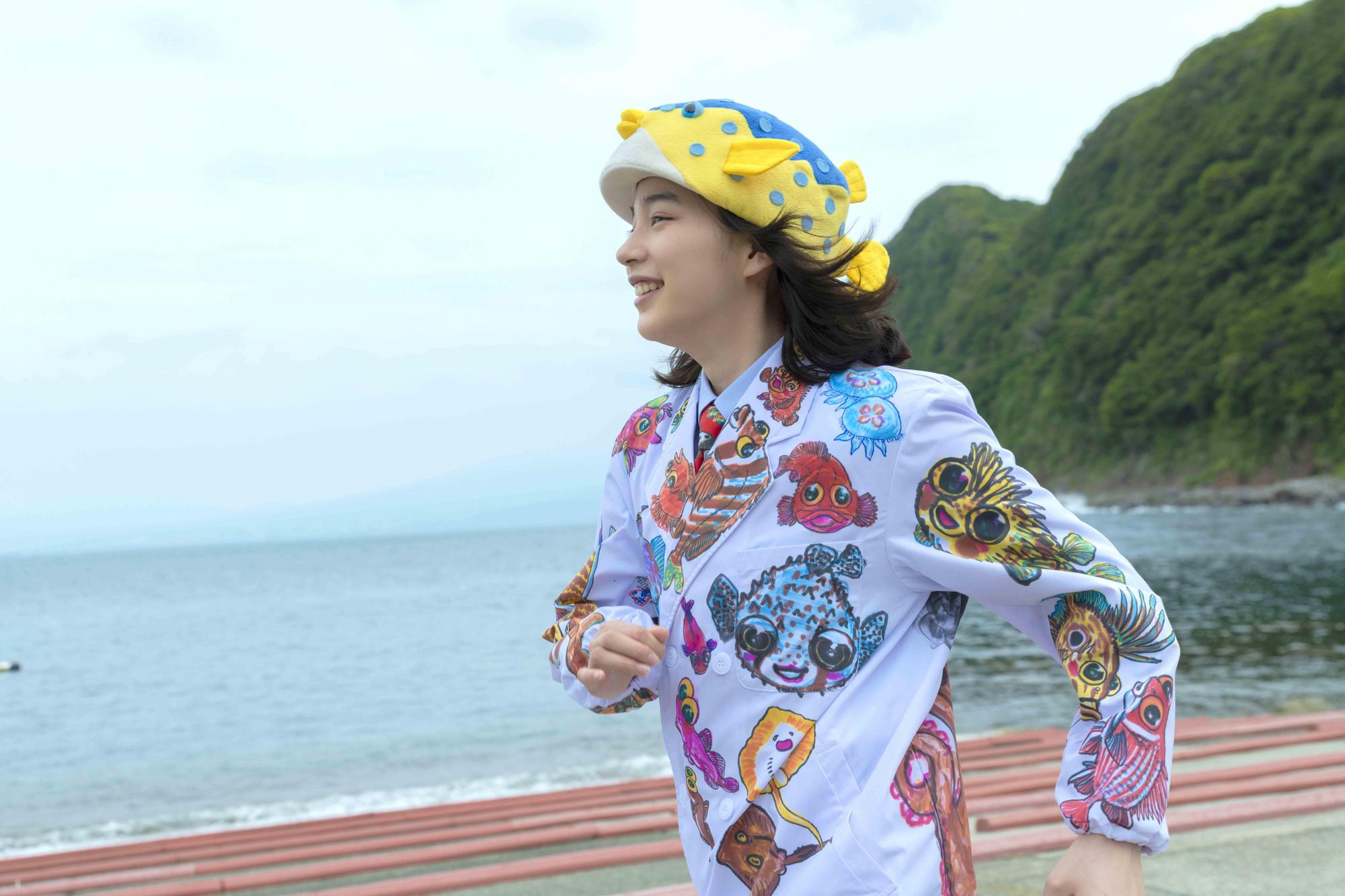 為了演活魚君這個角色,她很用心找了許多海洋元素的服裝。(天馬行空提供)