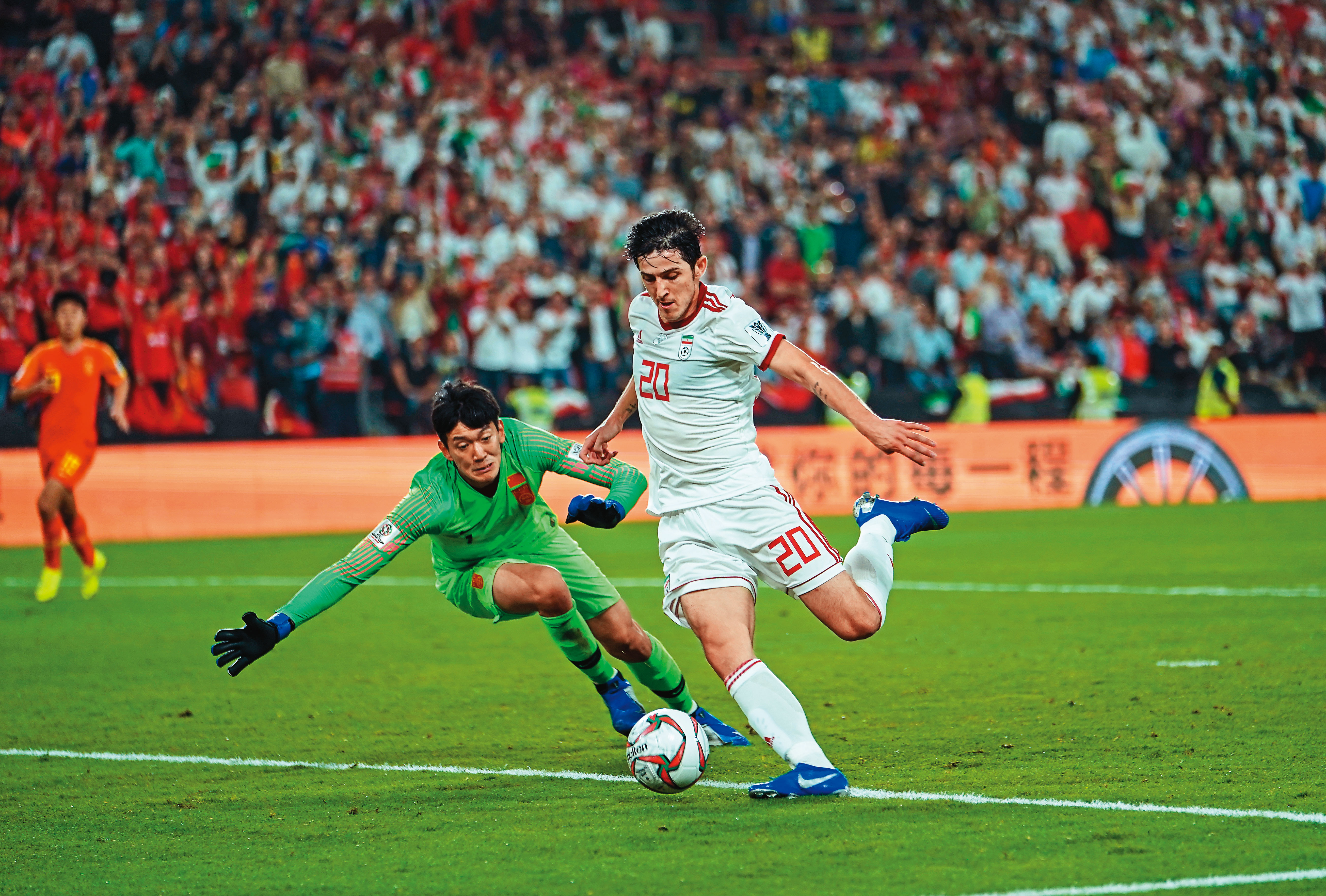 阿兹蒙Sardar Azmoun。(東方IC)