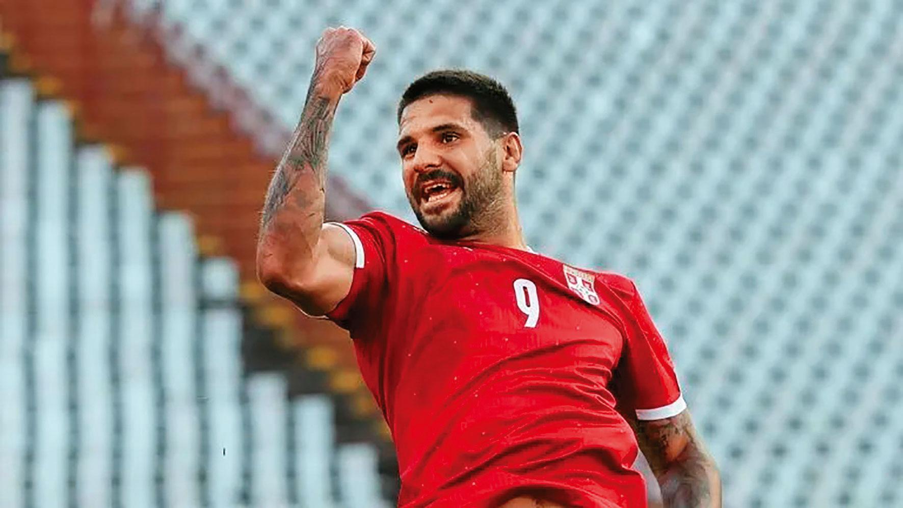 米特羅維奇Aleksandar Mitrović。（東方IC）