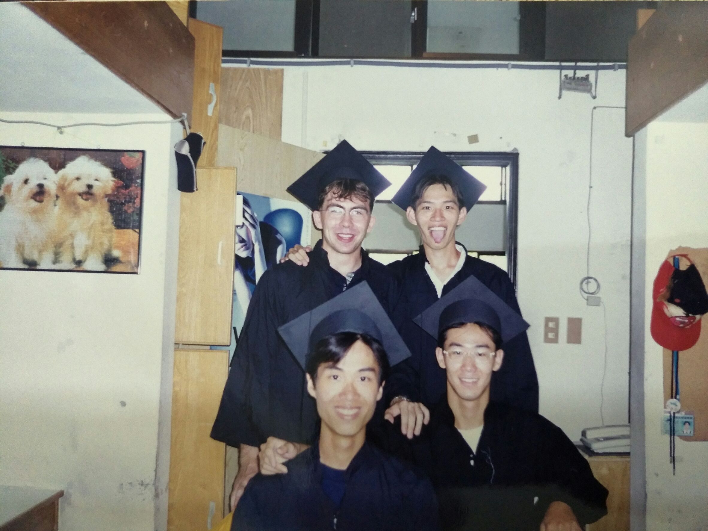 馬培德在台灣念書學中文,認為學語言最快的方式就是結交台灣朋友。(馬培德提供)