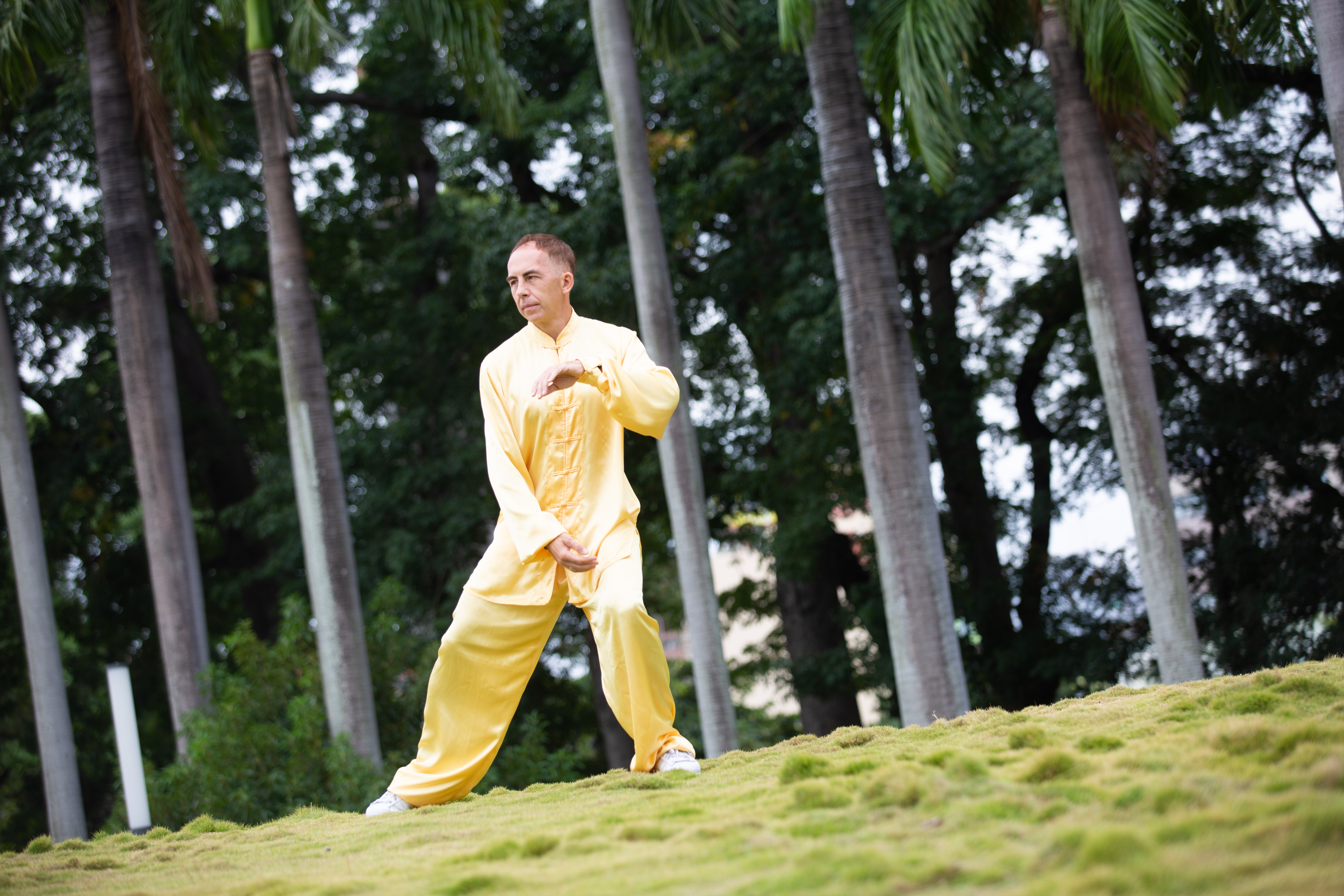 馬培德12歲開始學南拳、周家拳、太極拳,因此愛上中華文化。