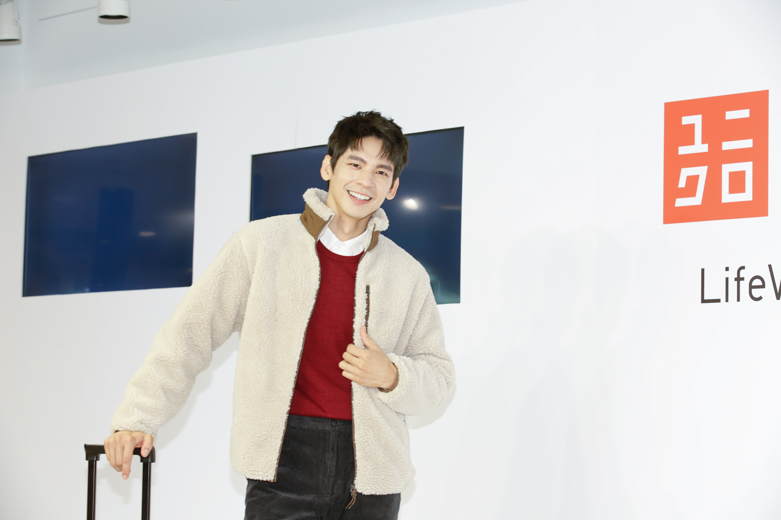 林柏宏在《台北女子圖鑑》飾演桂綸鎂的新男友，原本有拍吻戲，卻都被剪掉。