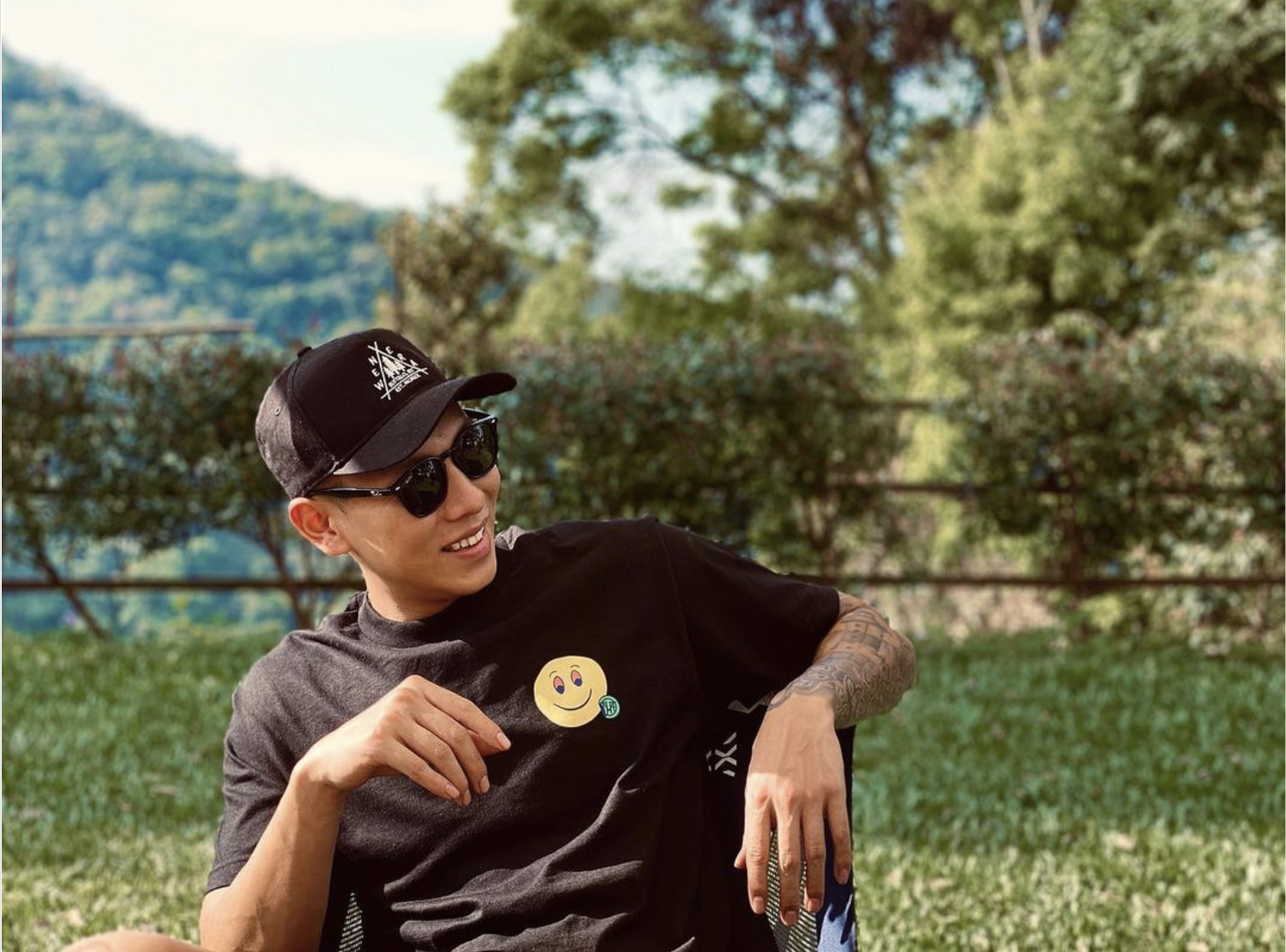 瘦子當男神，除了外表之外，更有許多霸氣話語，就為護妻護女。（翻攝自瘦子IG）