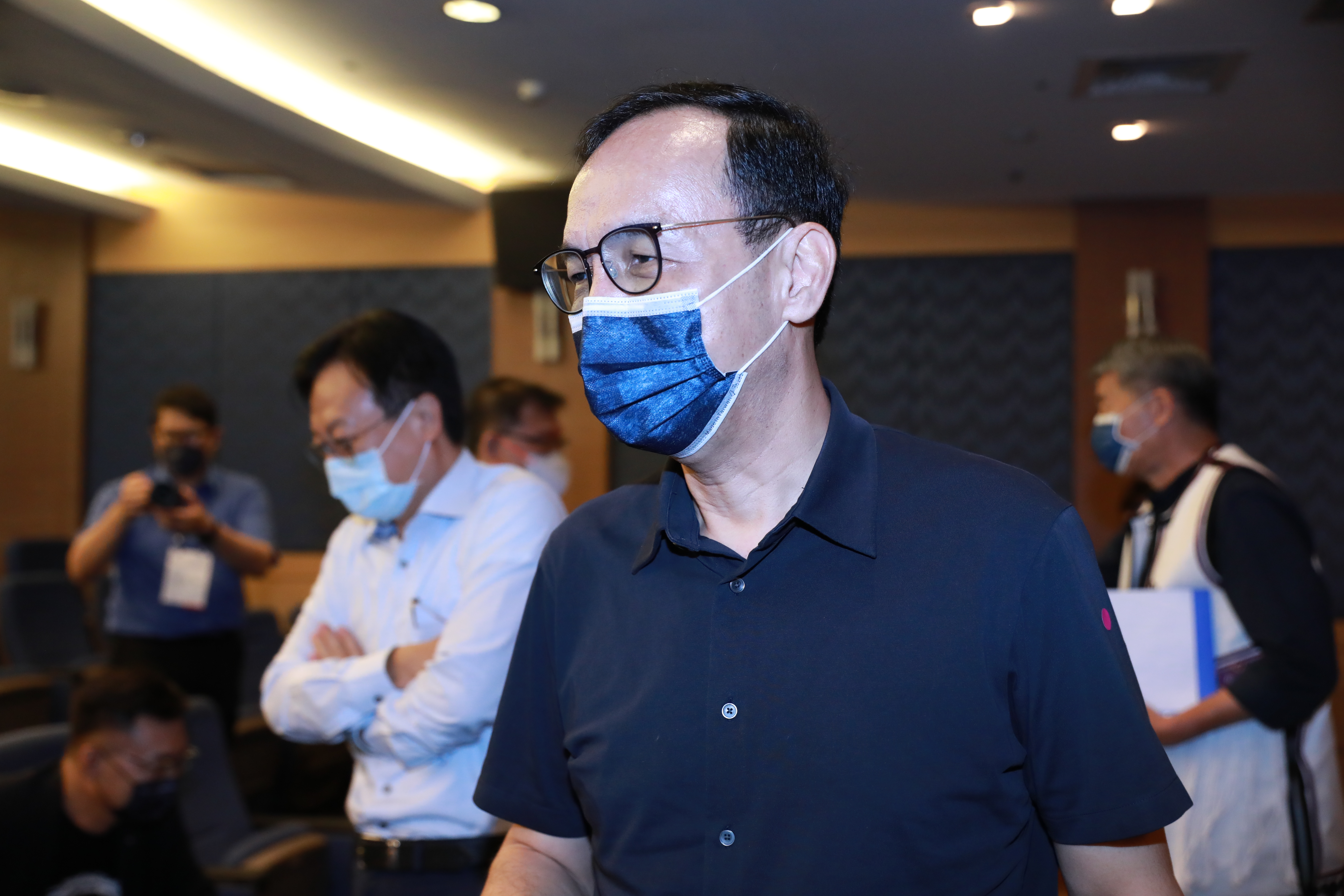 針對高虹安拜訪楊文科一事，朱立倫今天回應，楊已清楚表明，全黨都支持提名的林耕仁。（本刊資料照）