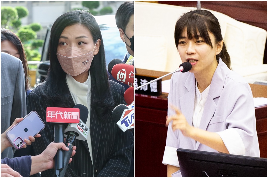 高虹安（左圖）強調助理「自願上繳」助理費，林穎孟（右圖）說不管助理是不是自願，該民代就是十足十的犯罪。（本刊資料照）