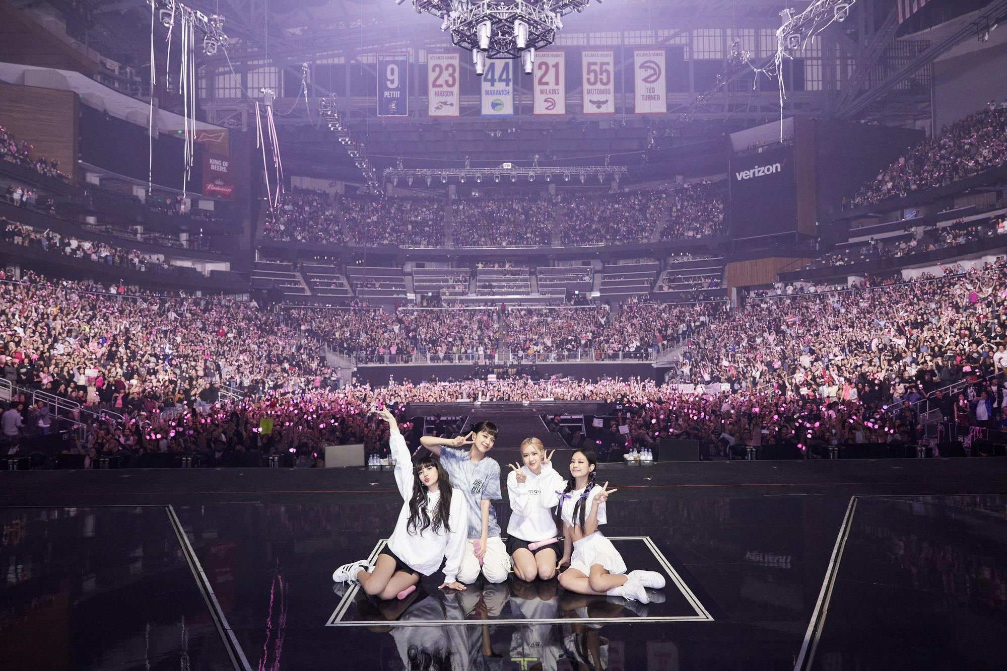 BLACKPINK世界巡演開跑，吸引全球BLINK搶票。（翻攝自BLACKPINK Twitter）