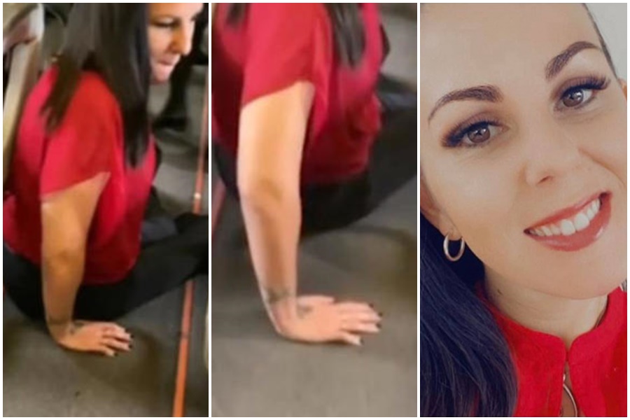 澳洲身障女子寇蒂斯指控搭乘捷星航空向機組人員提出需要輪椅協助下機遭歧視。（翻攝自7NEWS Brisbane 推特）