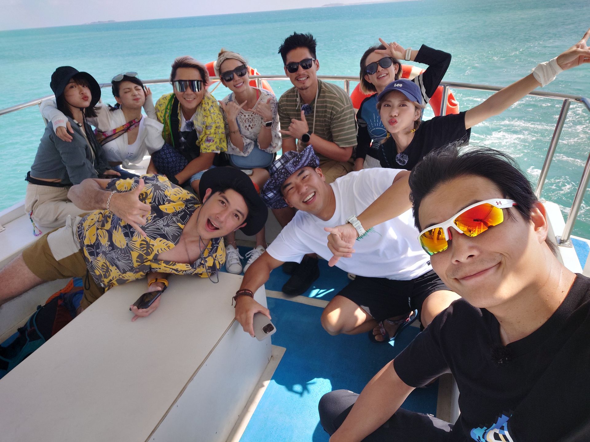 《飢餓遊戲》6週年特企到澎湖出外景。（中視提供）