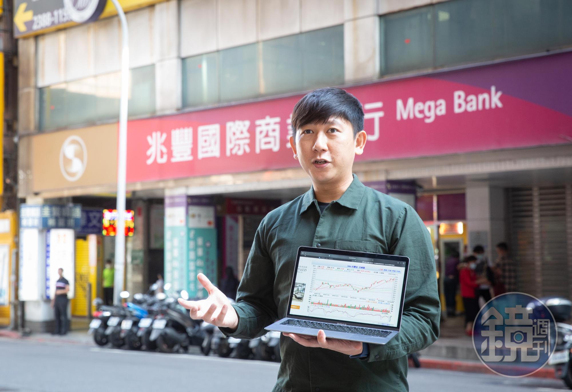 投資達人大俠武林分享金控股合理價值區間的算法。