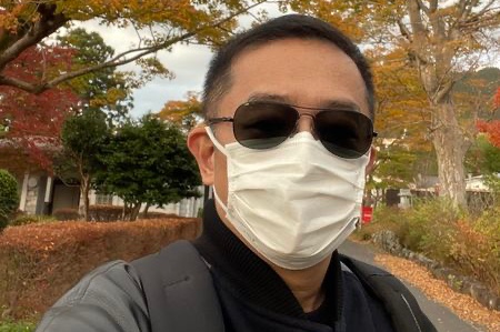 陳昭榮在日本車站遺失背包，所有重要證件不翼而飛。（翻攝自陳昭榮臉書）