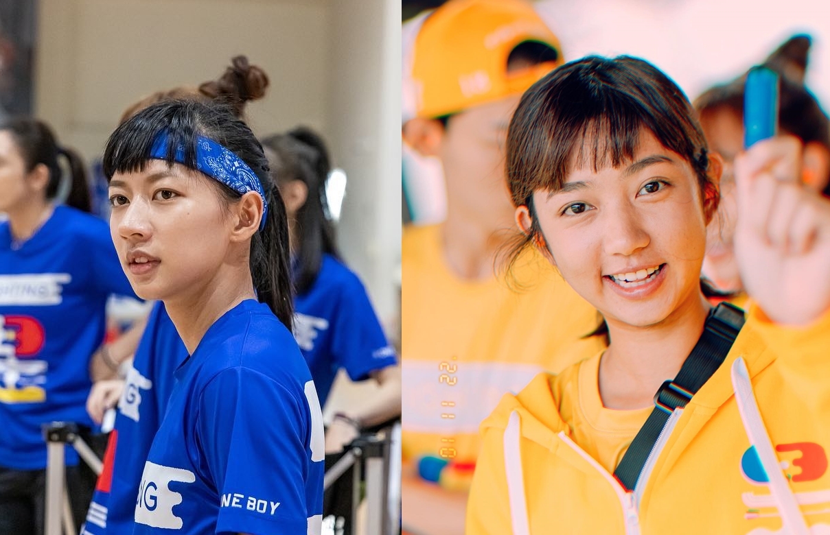 陳妤因為「賤」字引發爭議，她也親上火線解釋；林玉書則因傷退賽，她解釋原因並感謝粉絲支持。（翻攝陳妤、林玉書臉書）