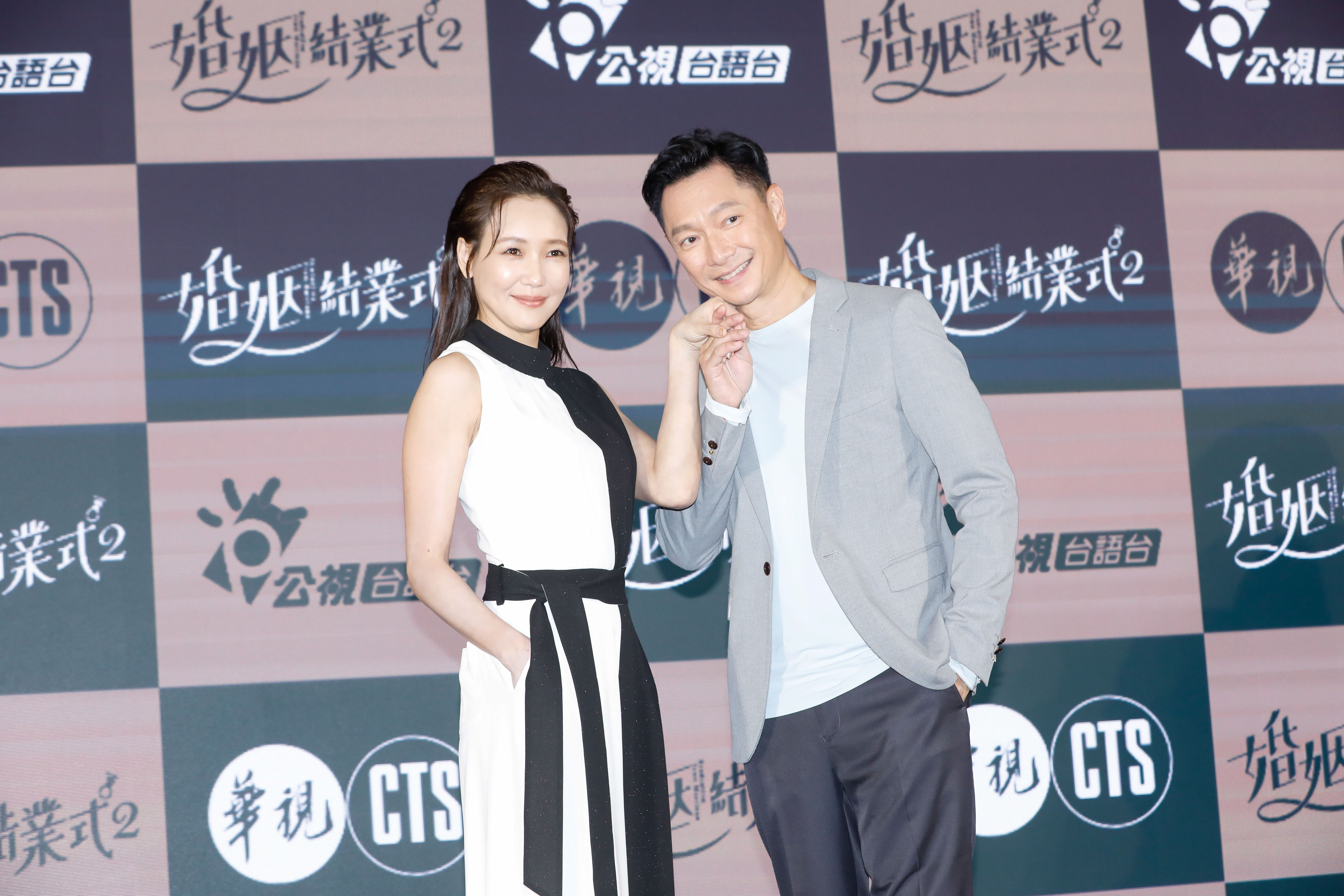 張本渝(左)和謝祖武(右)將在戲裡繼續糾纏。