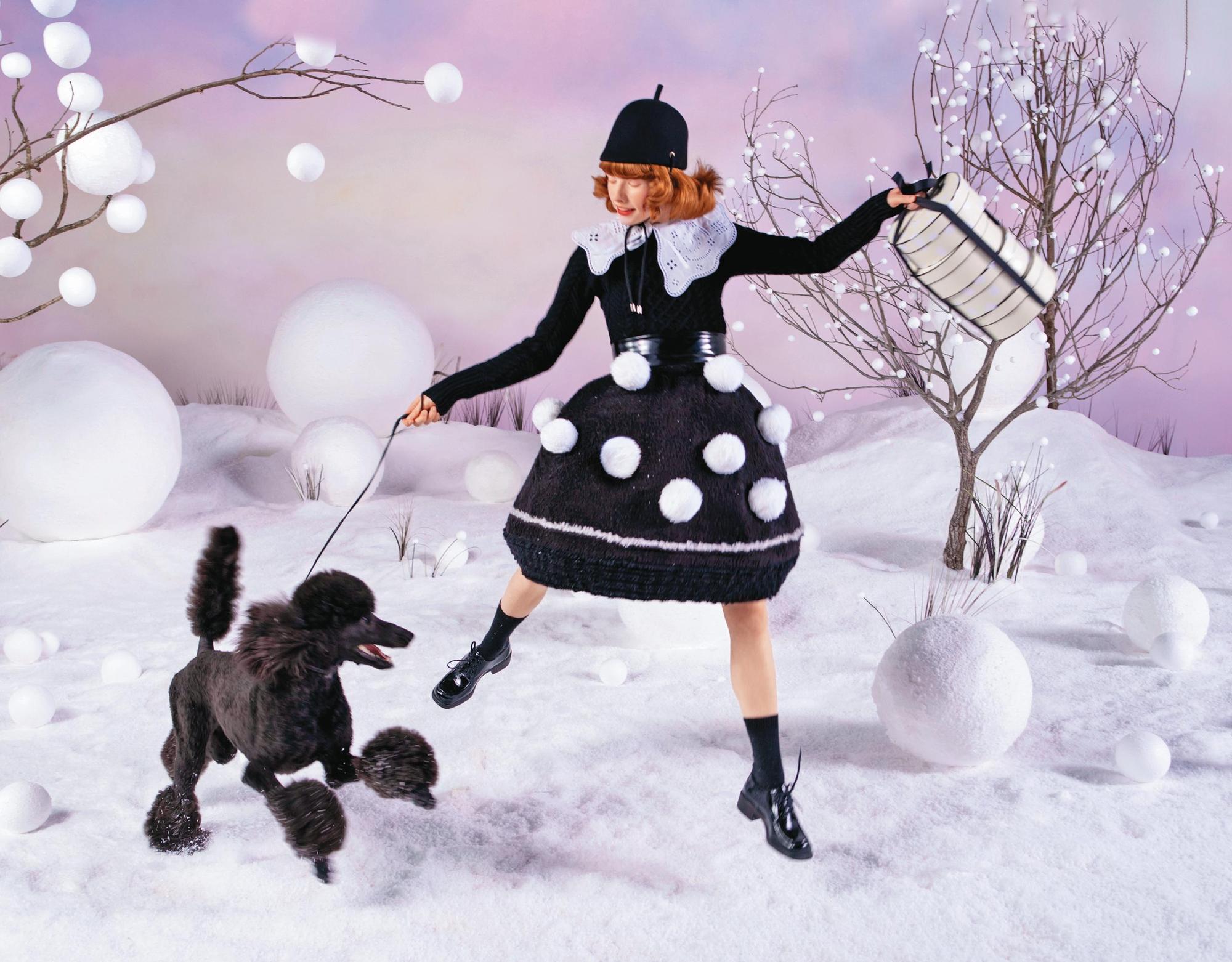 Jo Malone London以冬日雪球的歡樂氛圍為靈感,打造2022年歡樂雪花耶誕系列。(Jo Malone London提供)