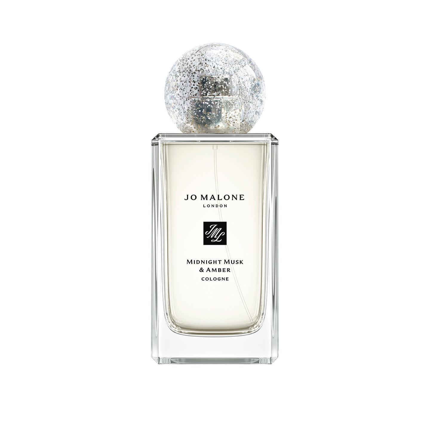 歡樂雪花耶誕午夜麝香與琥珀香水,NT$5,600/100ml 。(Jo Malone London提供)
