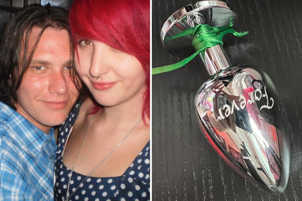 澳洲一名女子在阿拉伯機場被安檢人員攔下，因為他將男友藏在肛塞。（翻攝／Jam Press @tallfatcat）