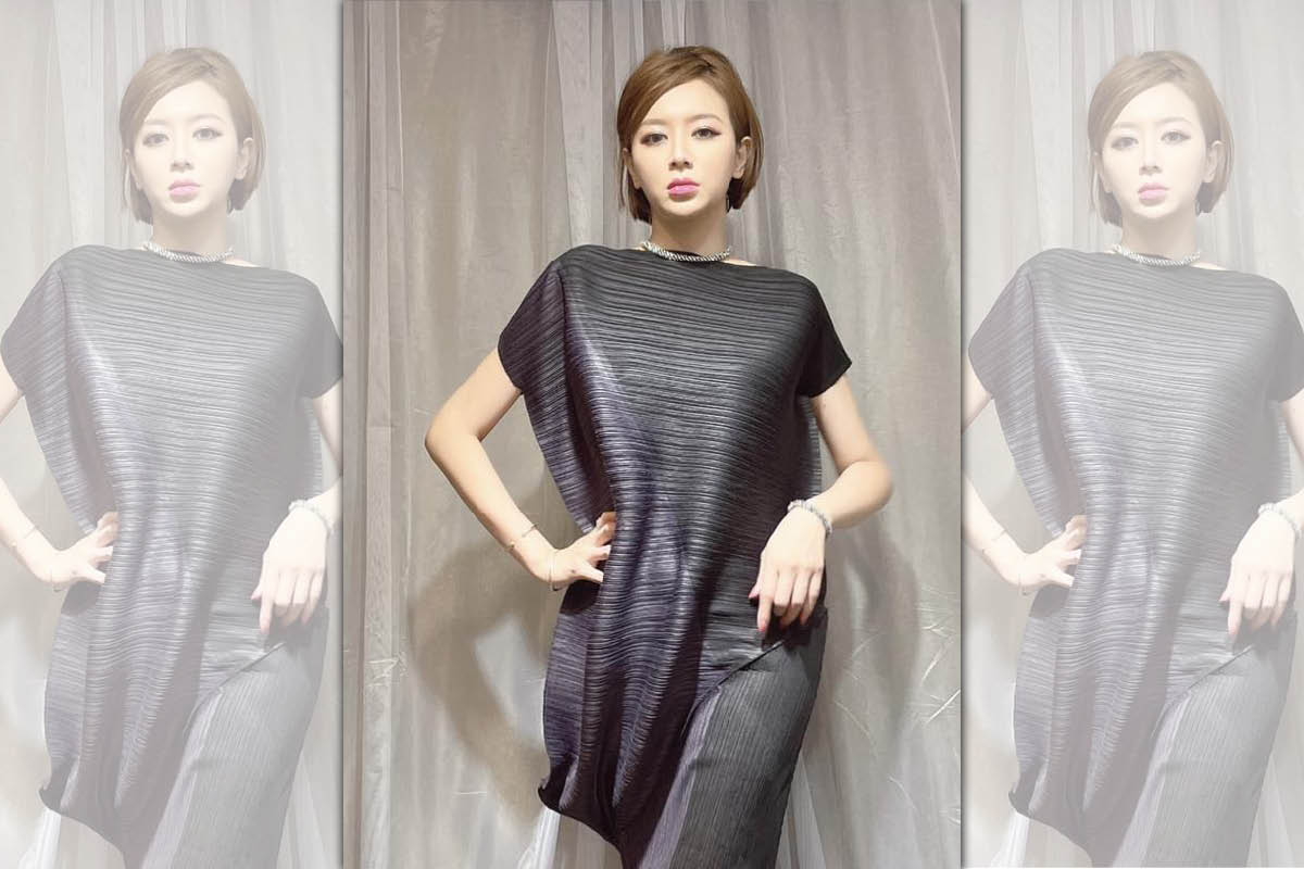 李妍瑾曾交往控制狂男友，因不滿她穿小可愛拍廣告，憤而拿手機砸她和呼巴掌。（翻攝自李妍瑾臉書）