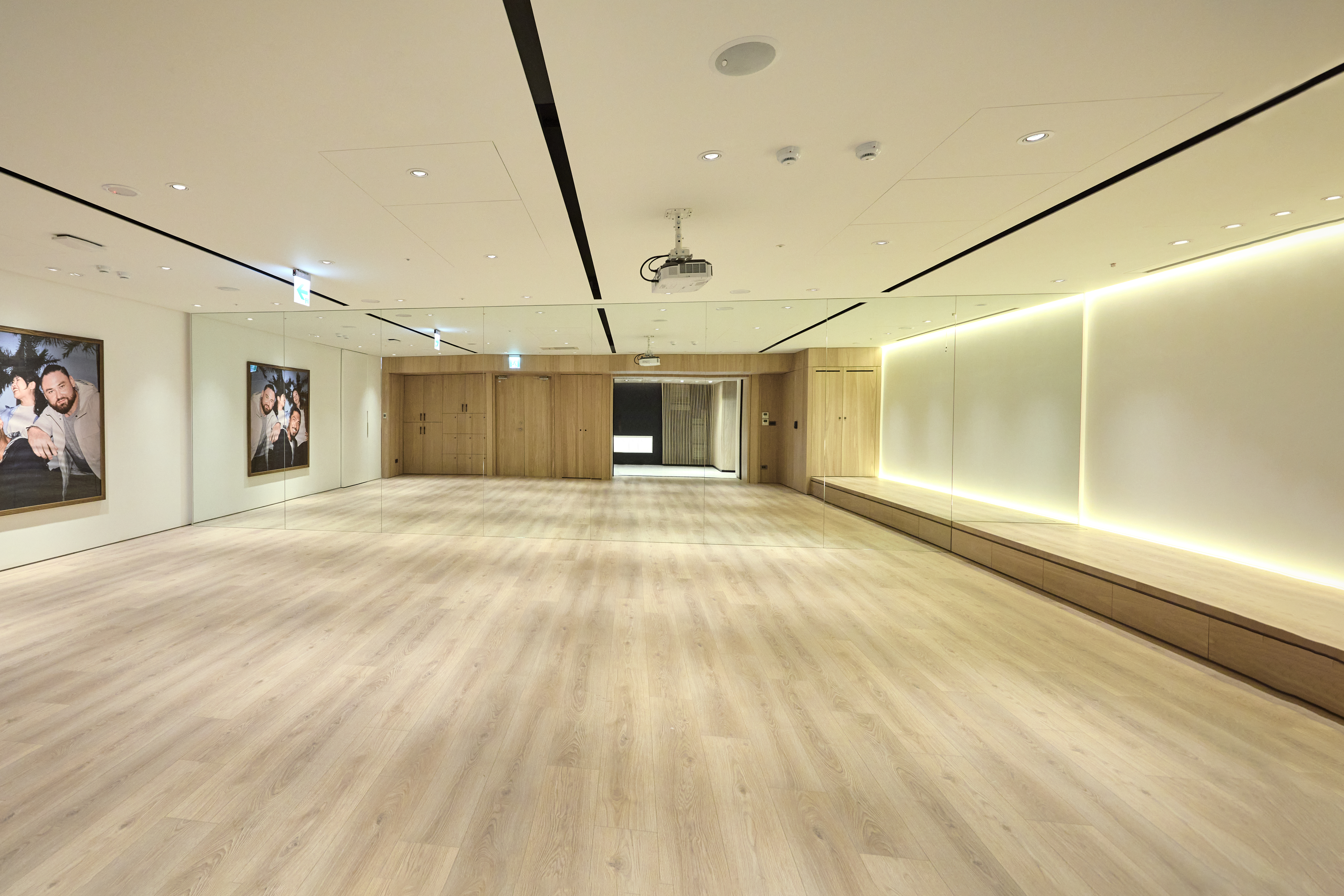 lululemon台北忠孝復興店B2設有全台首個社區空間。(lululemon提供)