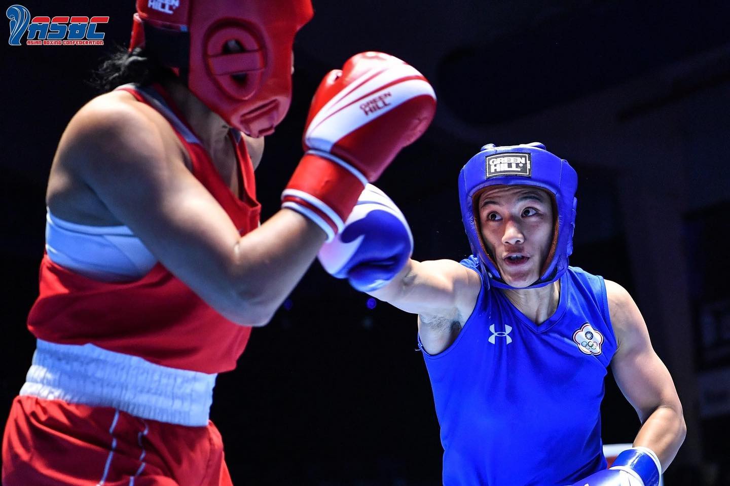 陳念琴在女子在70公斤級金牌戰中輕取對手，順利摘金。（翻攝自陳念琴臉書）