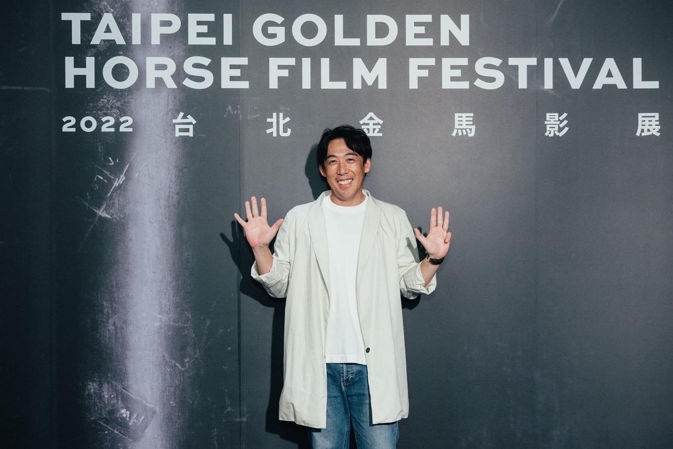 石川慶為《那個男人》訪台,今、明兩天將出席映後座談活動與台灣影迷互動。(金馬影展提供)