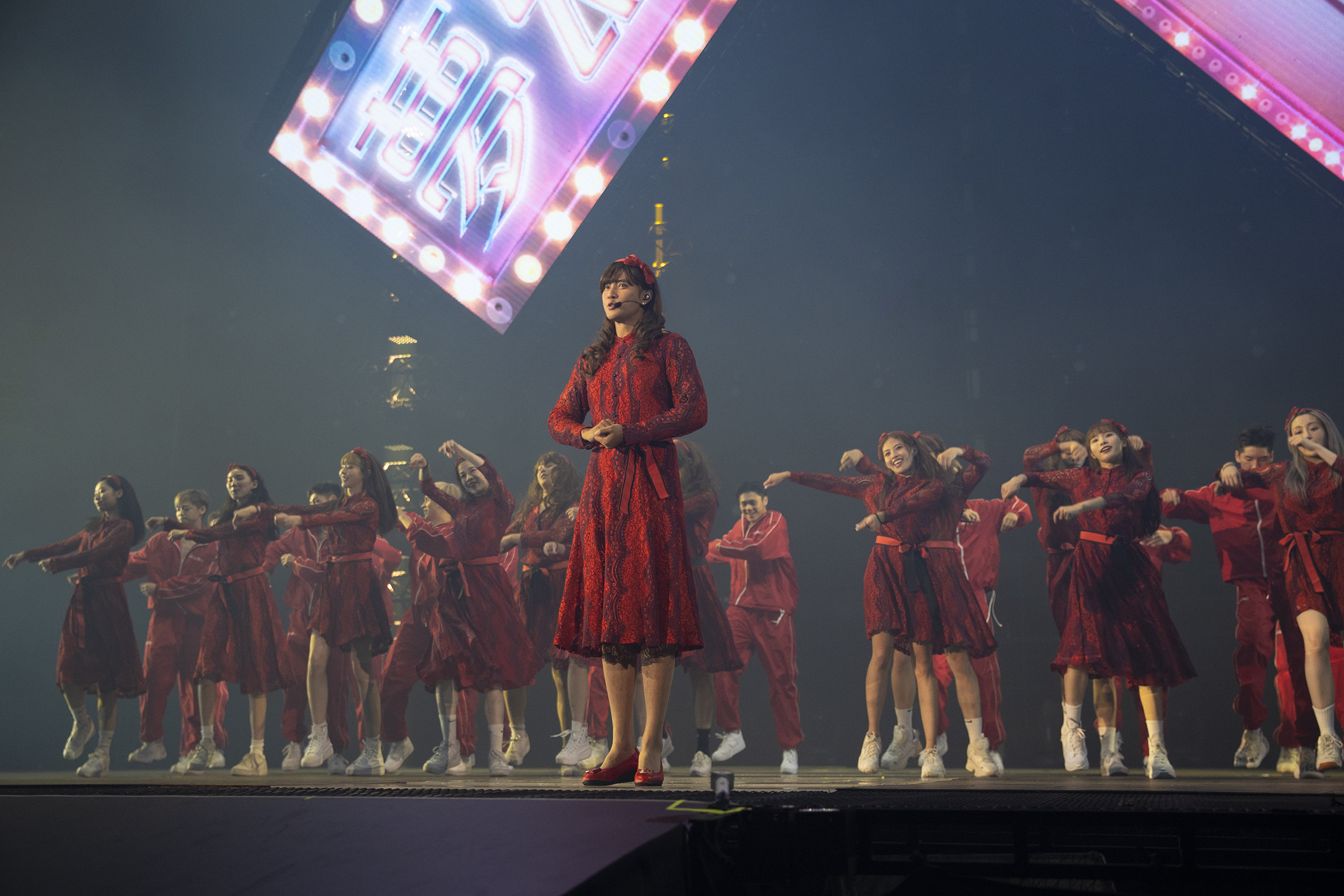 演唱會更迎來嘉賓「夢幻女神」朱碧石壓軸登場。（寬宏娛樂、無懼國際娛樂提供）