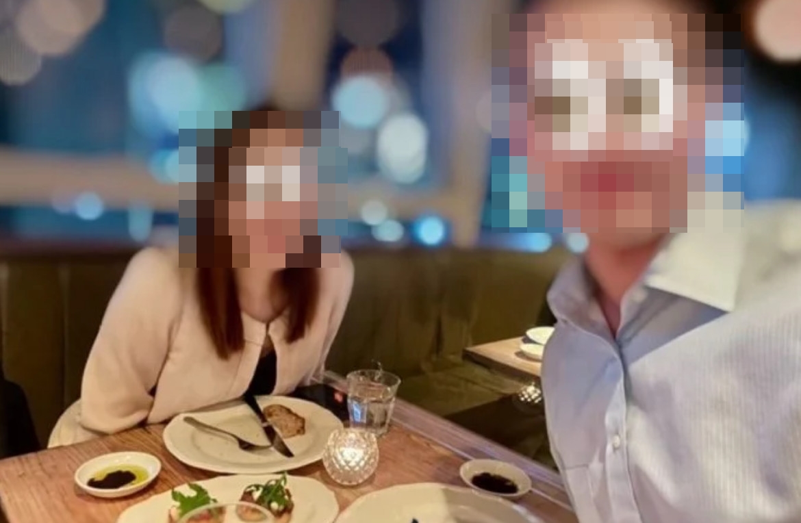 女大生在包養網意外遇到大伯，趁機釣他出來蹭飯吃。（翻攝《Dcard》）