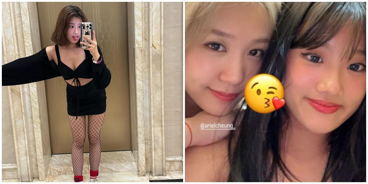 17歲的梧桐妹人脈不輸賈靜雯,跟百億小開的老婆是閨中好友。(翻攝IG@angelsun619)