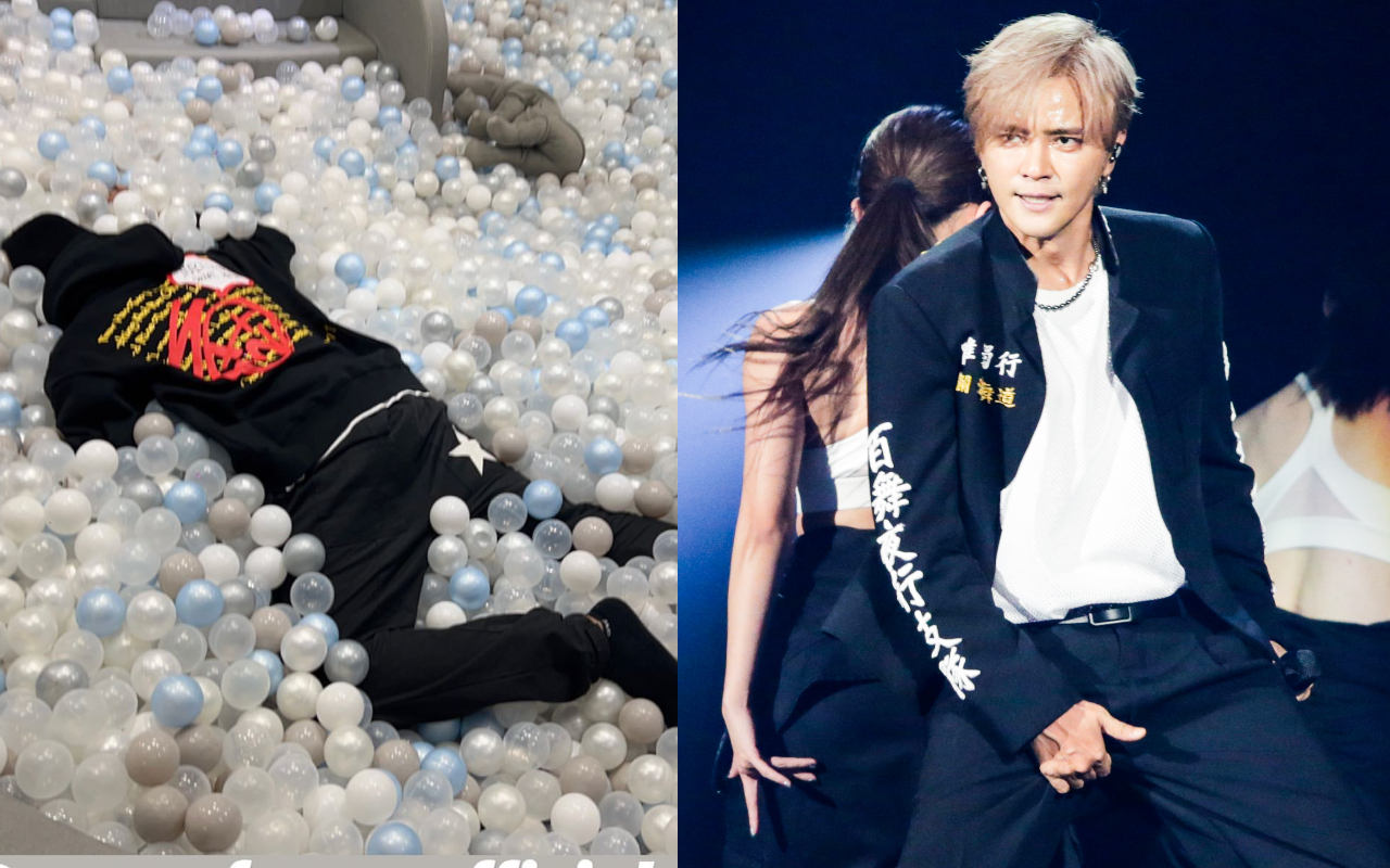 羅志祥慘摔畫面曝光。（本刊資料照、翻攝自羅志祥iG）