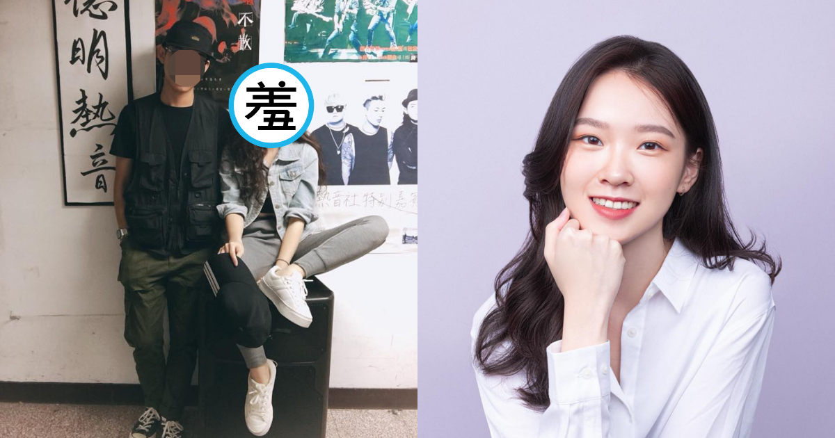 「最美里長候選人」陳紫渝4年前的大學照片曝光。（翻攝自德明熱音社臉書、陳紫渝臉書）