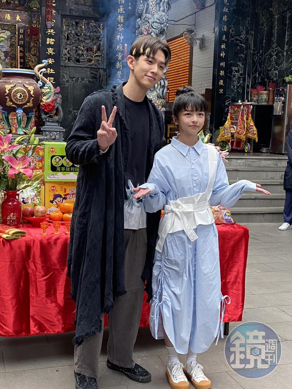 柯震東和陳妍霏第一次合作。