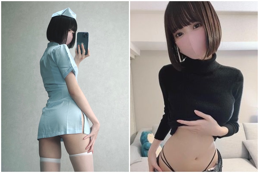 正妹家庭教師ねね喜歡角色扮演。（翻攝自推特）