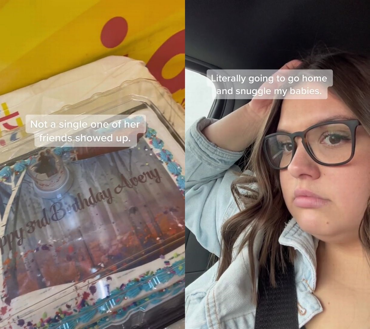 布莉安娜精心替女兒舉辦生日派對，但最後卻無人到場。（翻攝自TikTok breannamstrong）