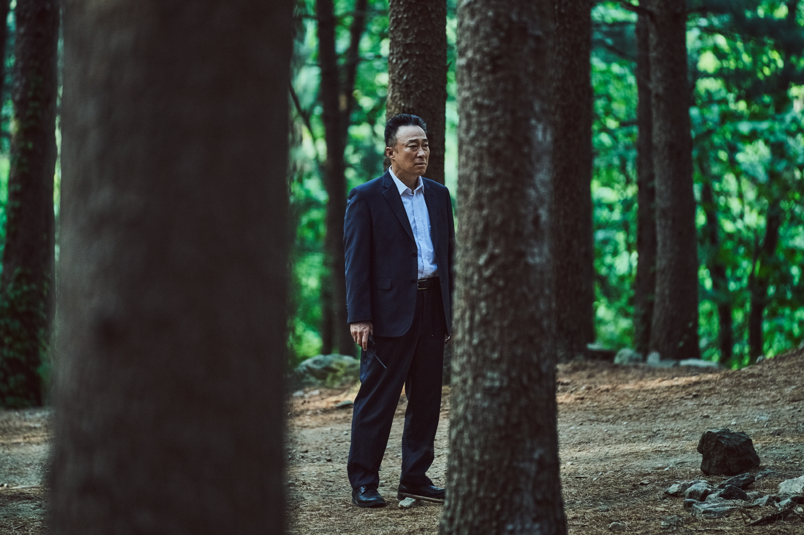 李星民因為拍《舊案尋兇》有大量奔跑動作戲,原本高血糖的他竟恢復正常值。(Disney+提供)