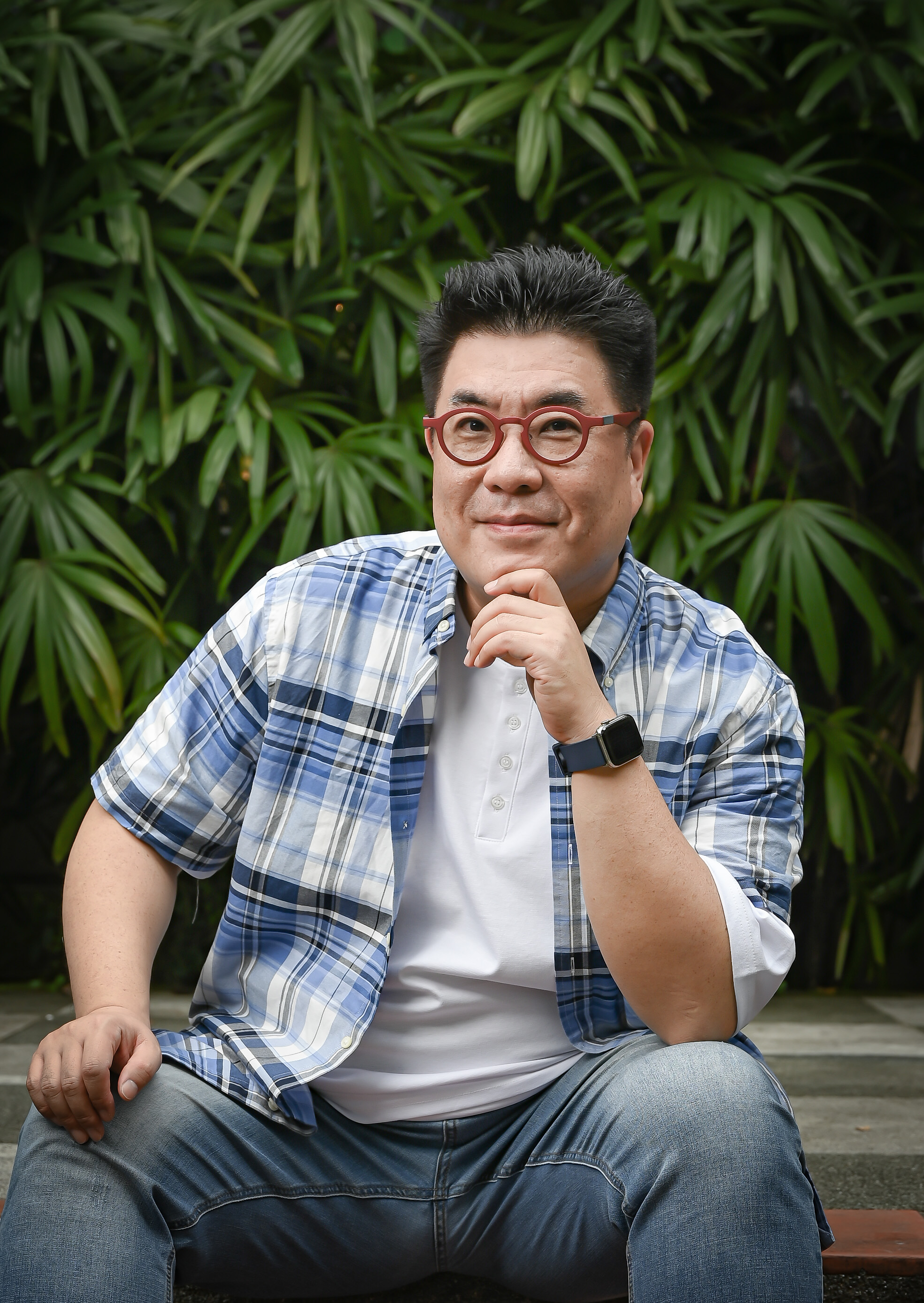 朴宰範編劇的作品大多反應社會政治氣氛,他認為是一種使命感。(金馬影展提供)