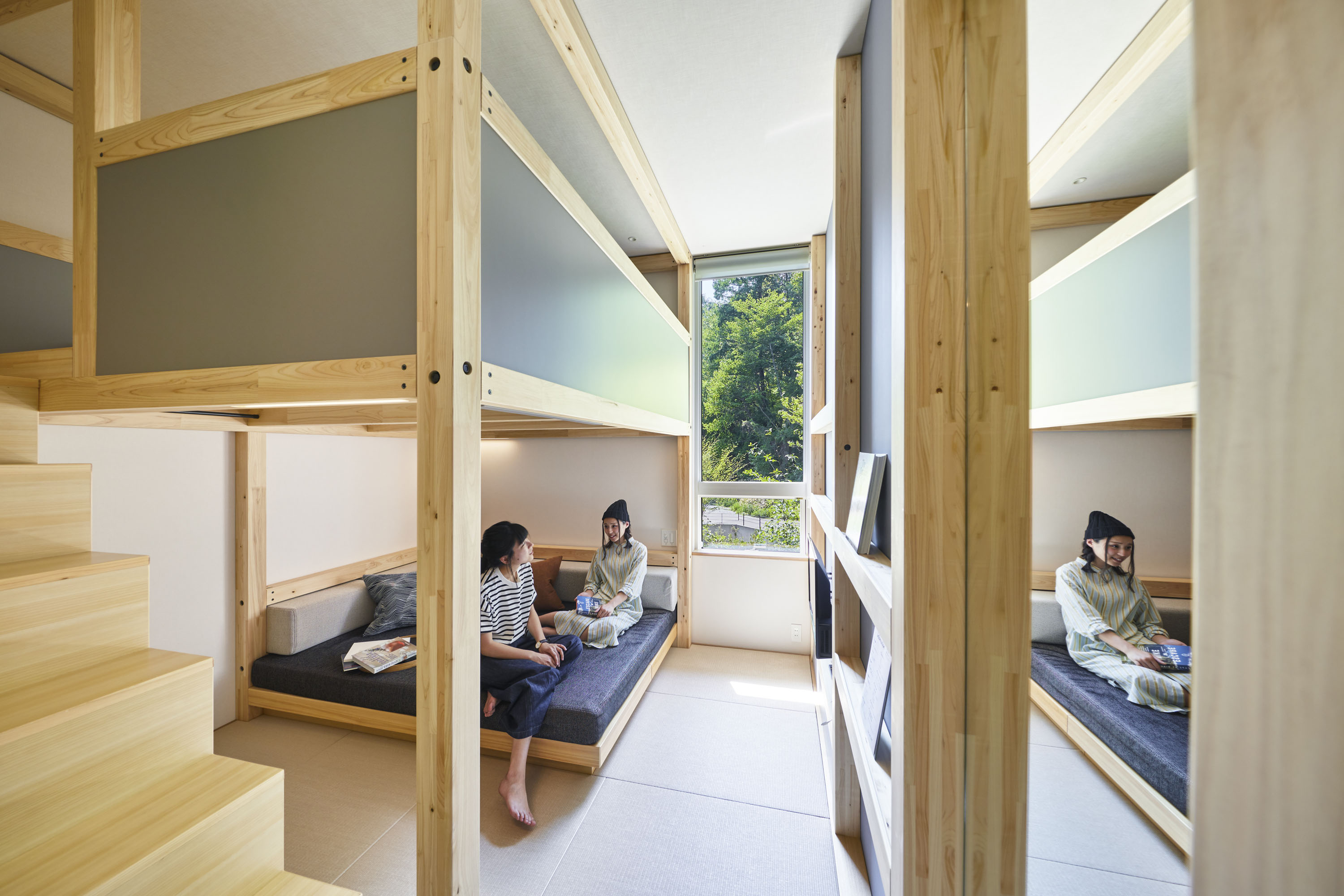 被稱為「櫓屋」的YAGURA ROOM，最多可容3人入住。