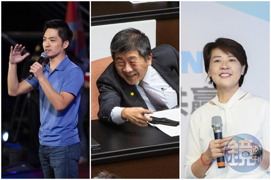 民進黨副祕書長林鶴明在民調封關前解讀台北市長三腳督的民調狀況。