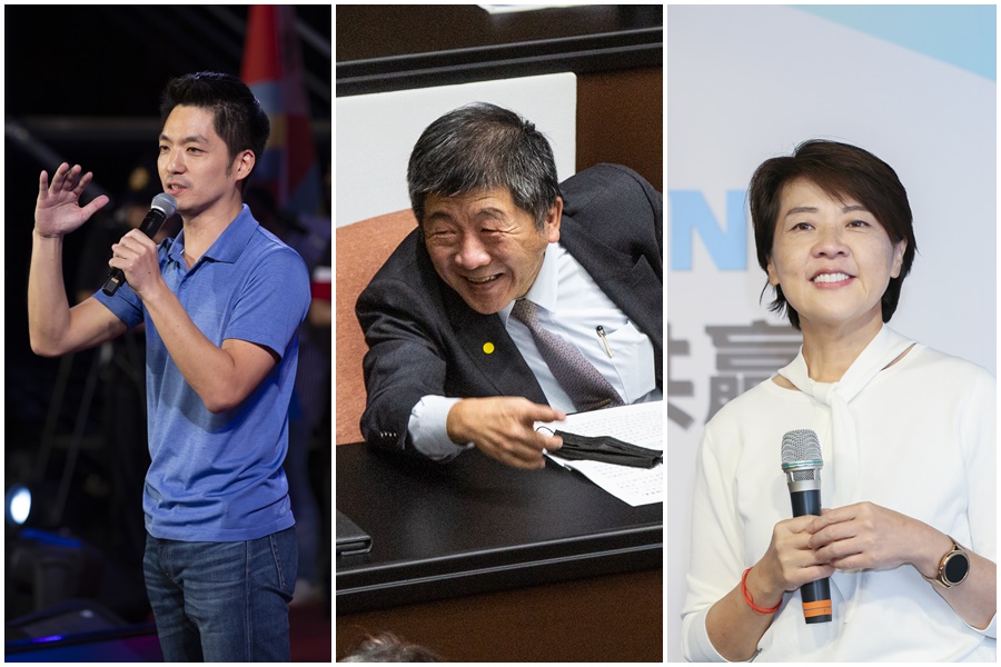 民進黨副祕書長林鶴明在民調封關前解讀台北市長三腳督的民調狀況。