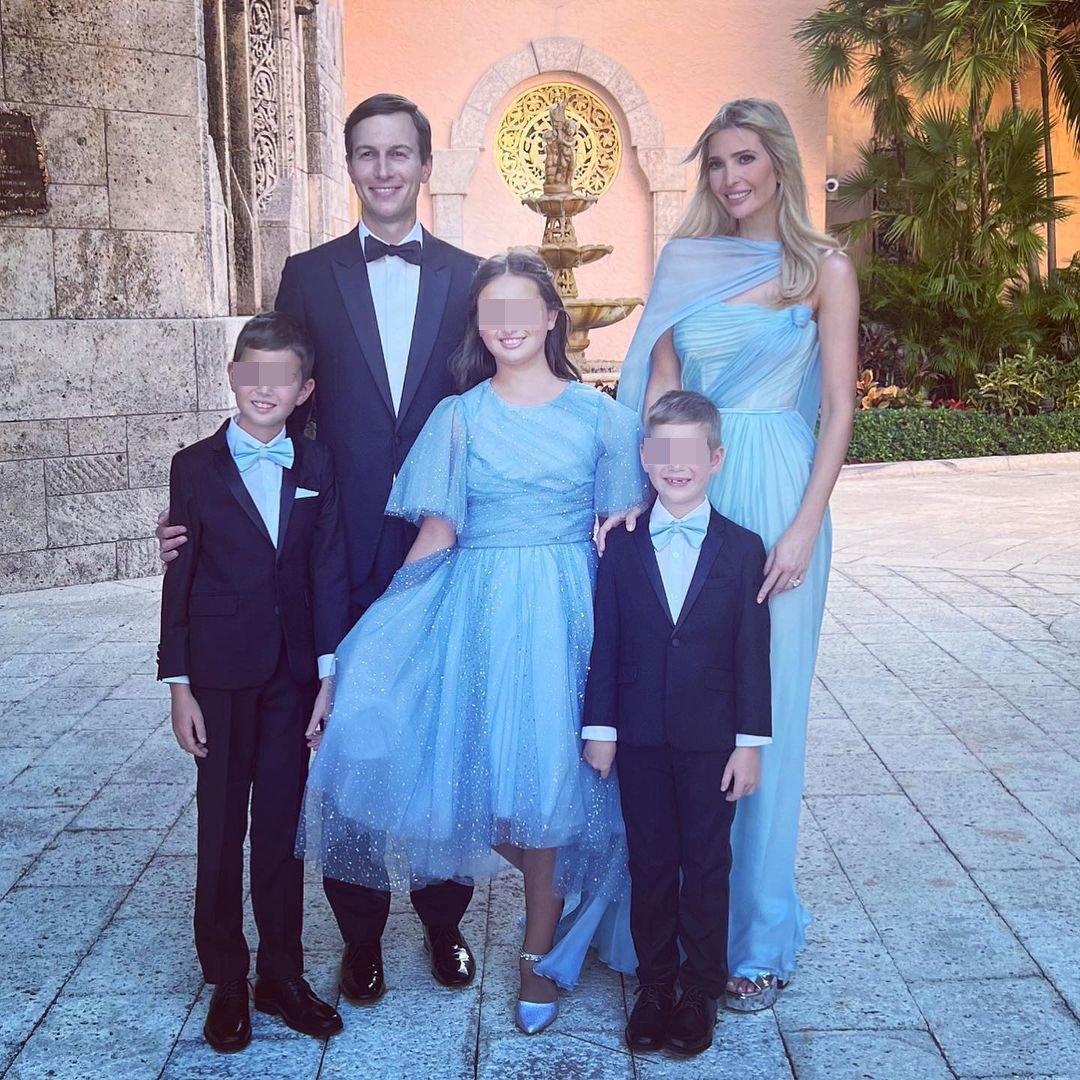 伊凡卡與丈夫庫許納育有1女2子。(翻攝Ivanka Trump IG)