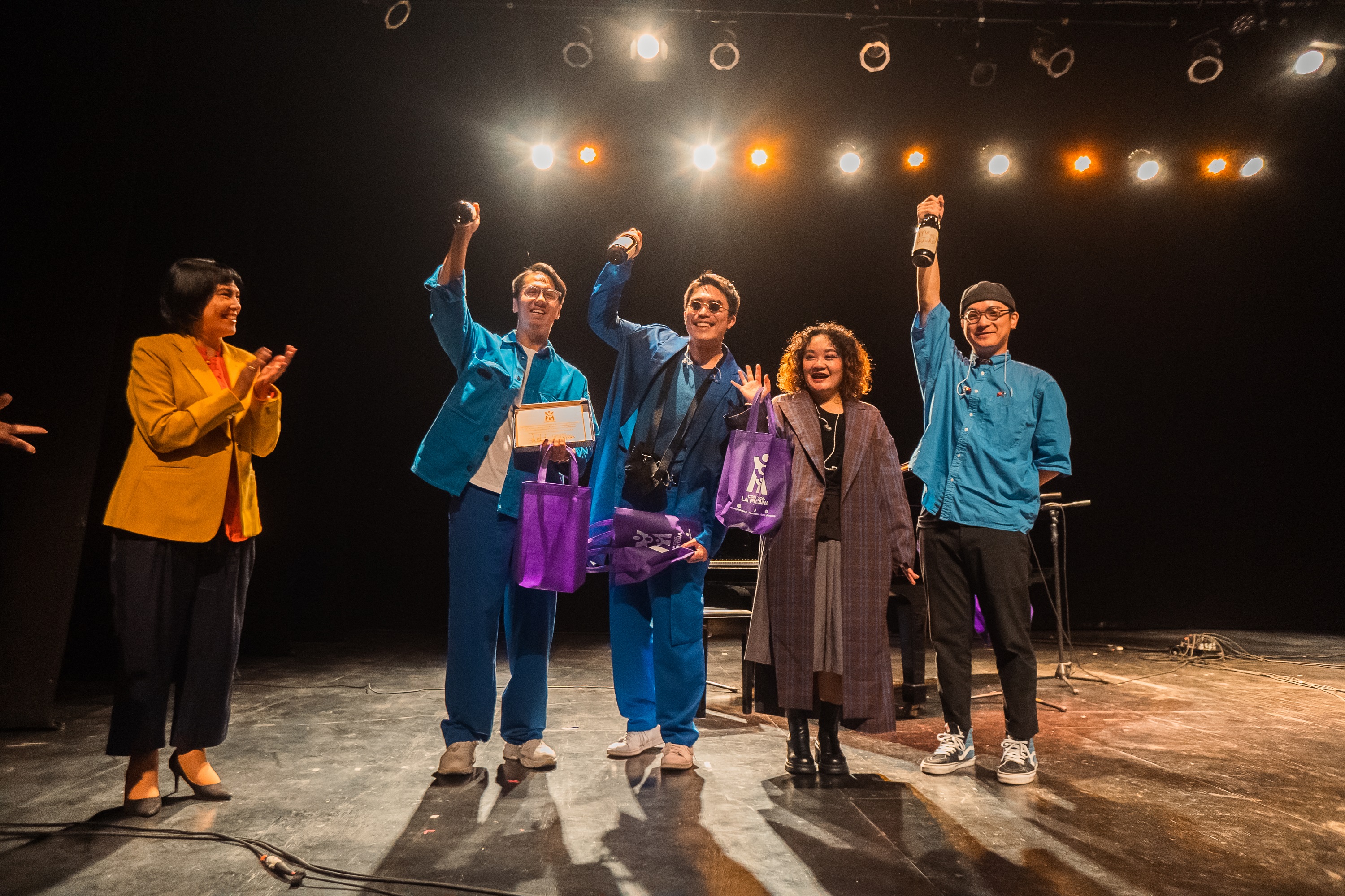 「同根生」成為疫情過後，第一個飛到中南美洲的台灣表演團體。（同根生提供）