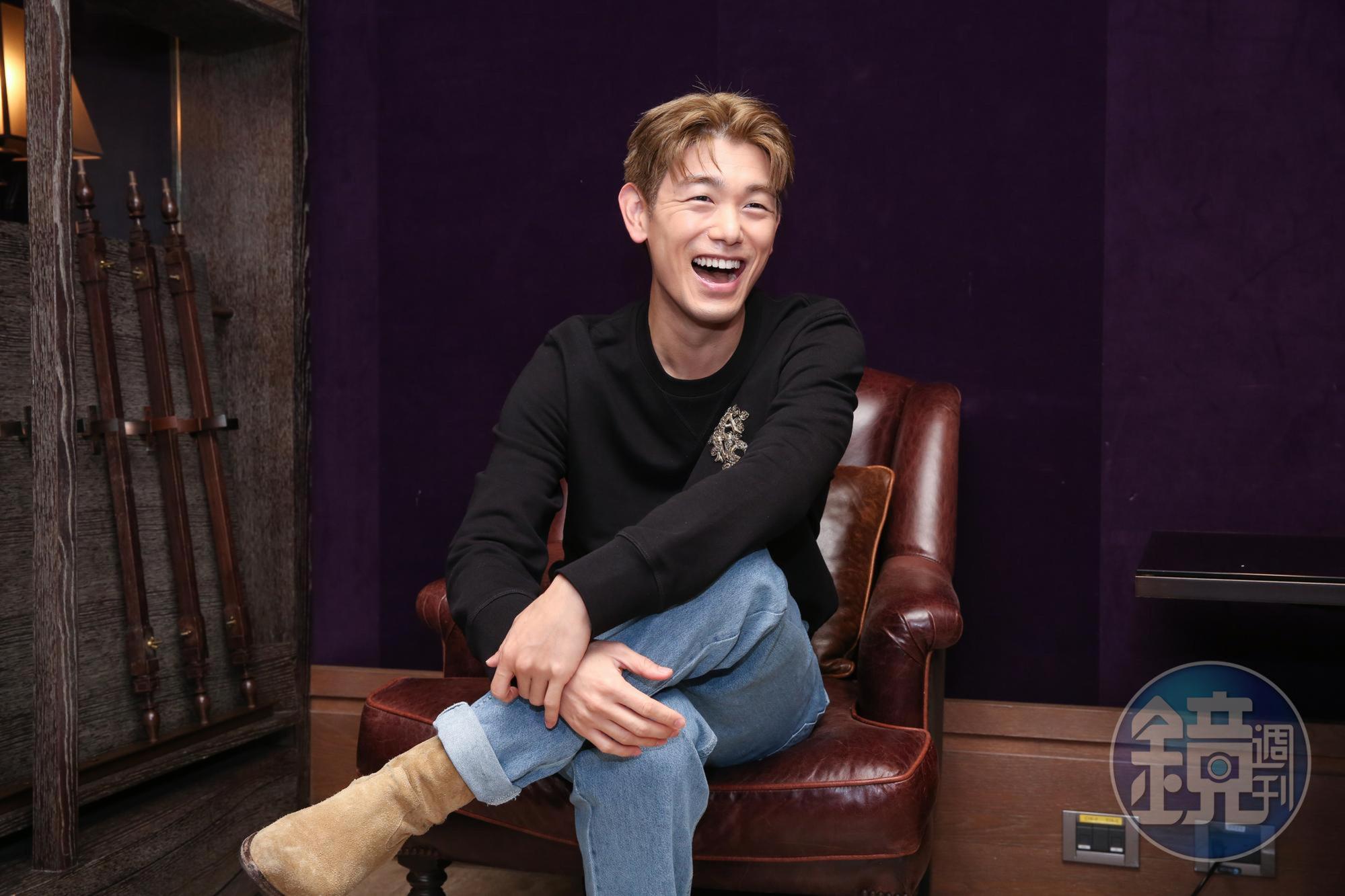 Eric Nam說自己保持健康的秘訣是常保正面積極的心態。