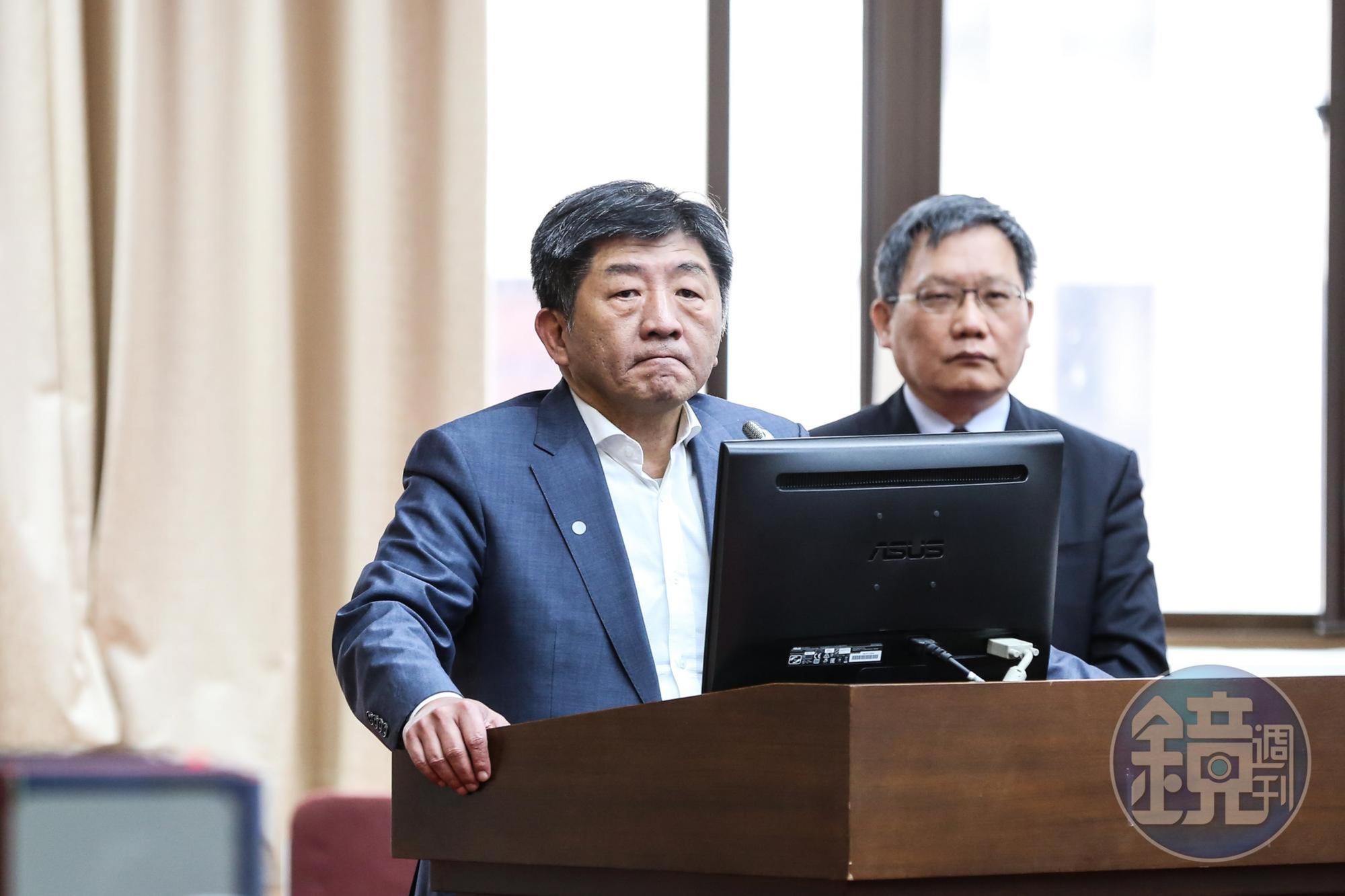 陳時中針對自己「蹭霍華德蹭到翻車」的玩笑話道歉。（本刊資料照）