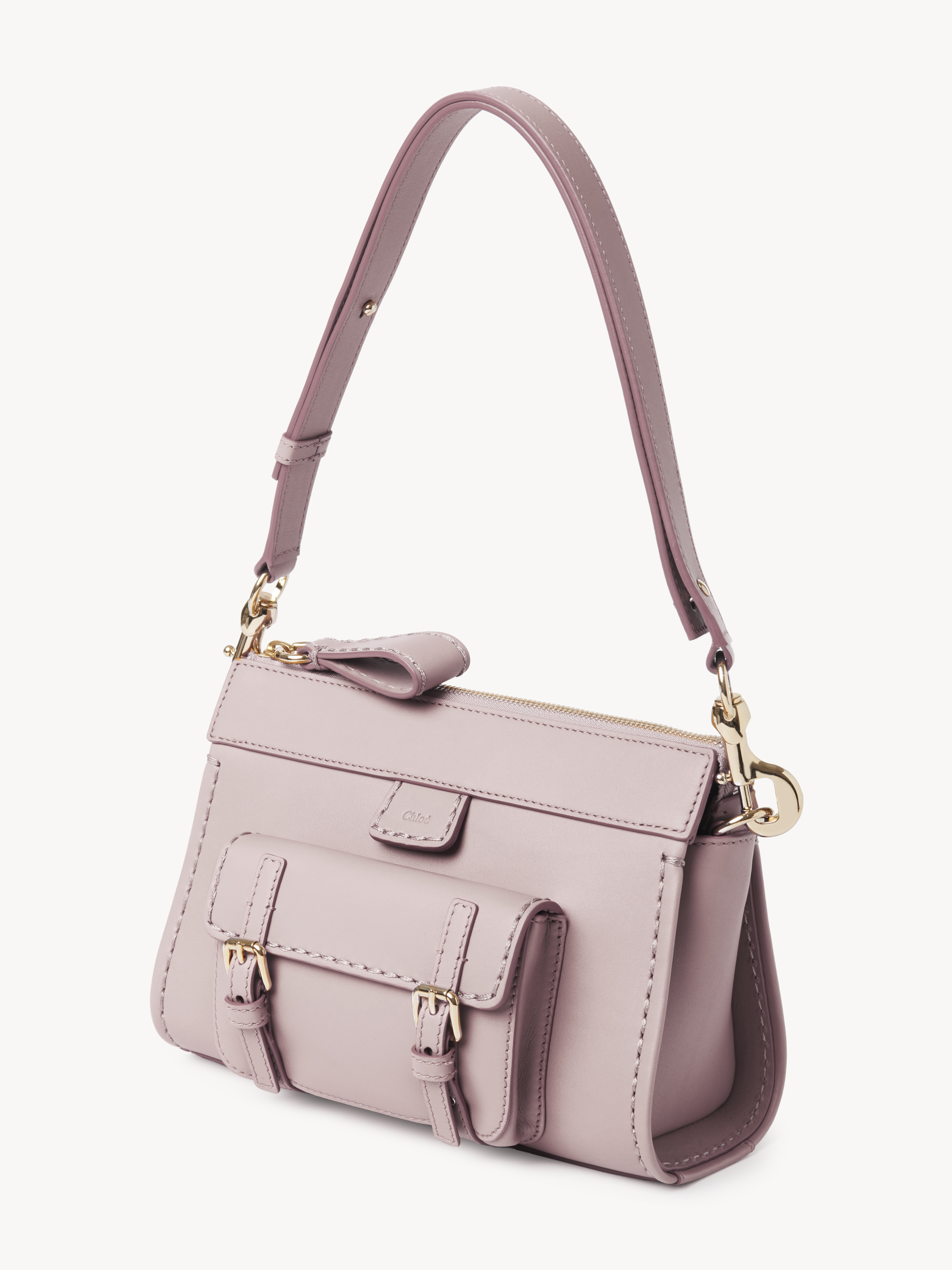 Chloé Edith迷霧薰衣草紫色肩背包 NT$56,100(Chloé提供)