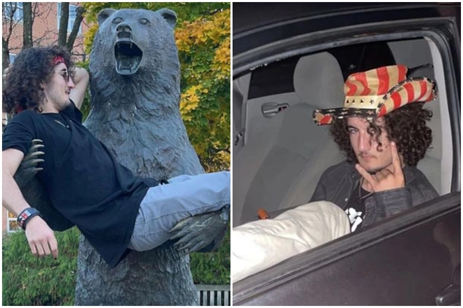 男子凱倫爬進了一個垃圾桶中，慘被當成垃圾一起倒入回收車中，遭機器壓碎慘死。（翻攝自_kelletor IG）