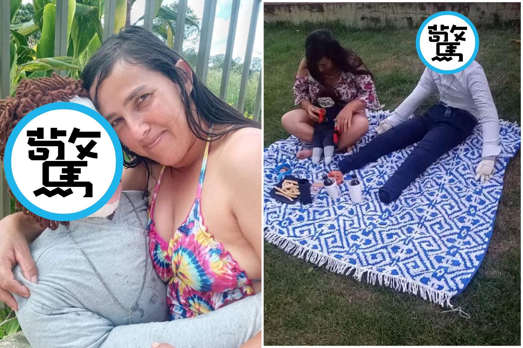 她嫁給布紮人「鬼丈夫」還生子，驚傳婚姻破裂！怨老公進摩鐵出軌小三。（翻自《每日星報》）