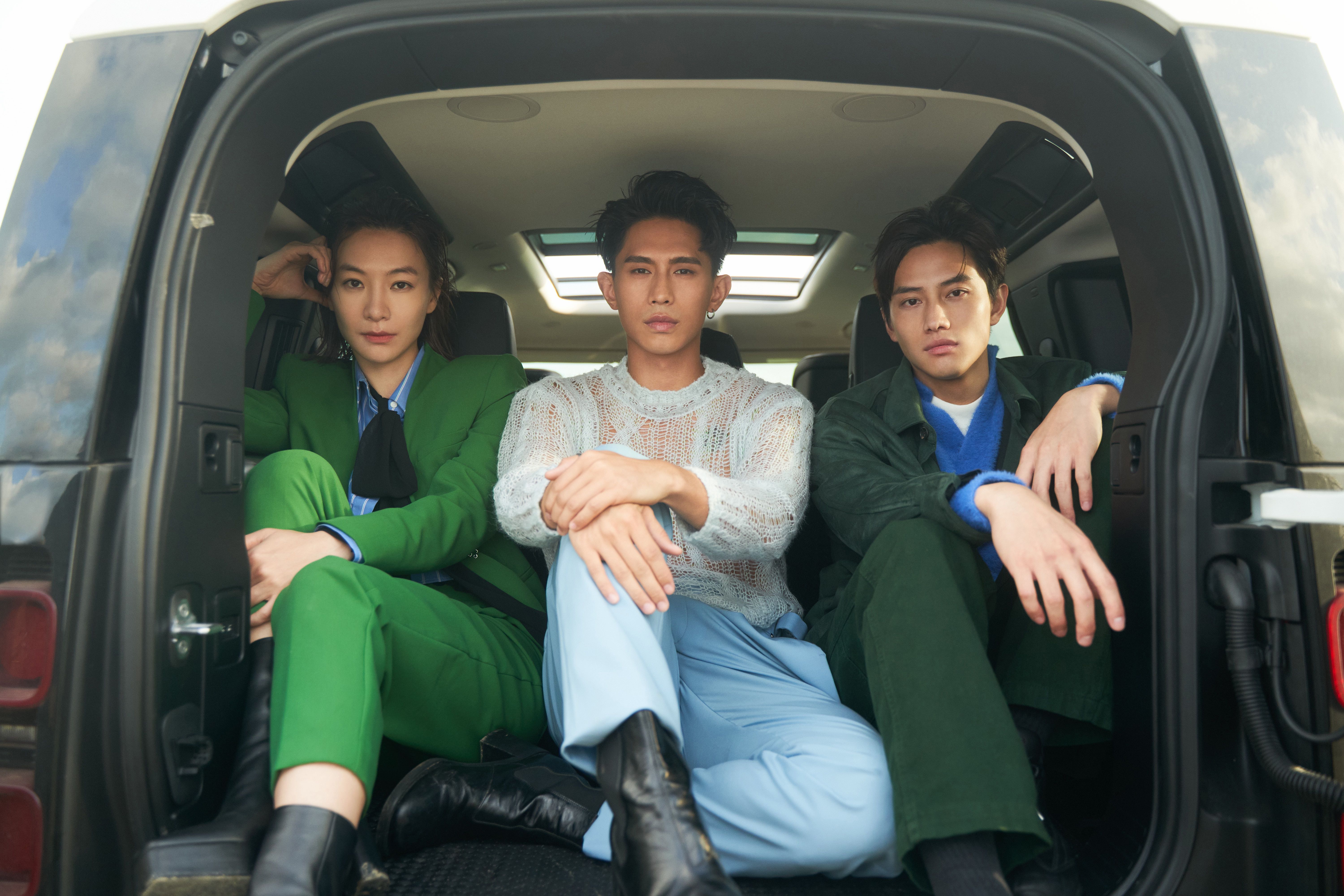 金馬最佳新演員范少勳、北影影后陽靚為柏霖完美演繹愛情「走火入魔」。（索尼音樂）