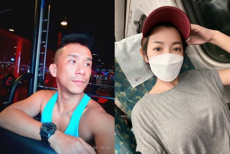 鳳梨哥哥（左）驟逝，引發演藝圈內外震驚之餘，過往同期的米可白（右）也發聲了。（翻攝簡義隆、米可白臉書）