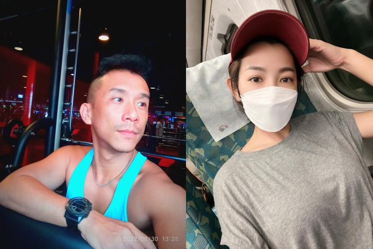 鳳梨哥哥（左）驟逝，引發演藝圈內外震驚之餘，過往同期的米可白（右）也發聲了。（翻攝簡義隆、米可白臉書）