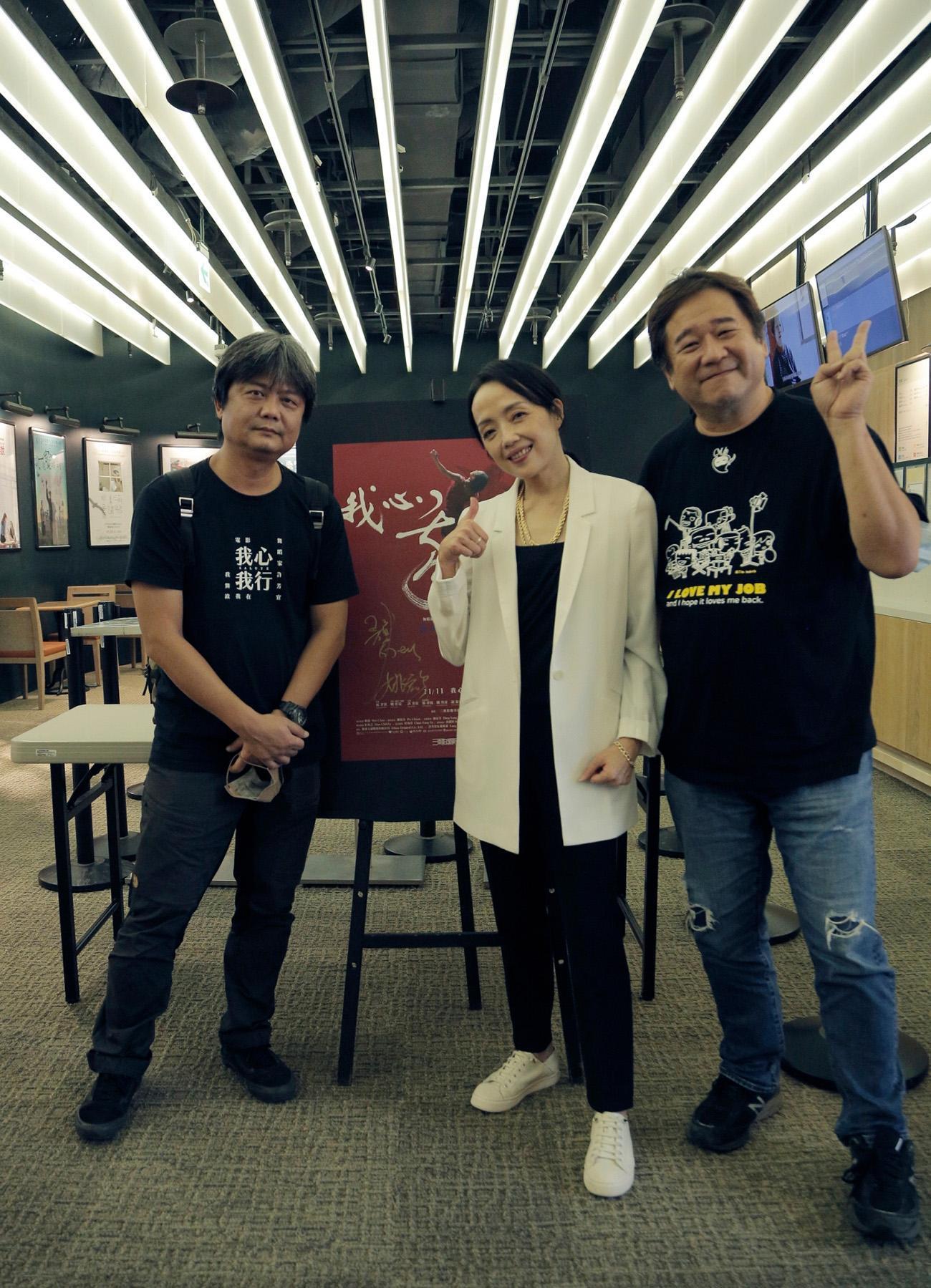 瞿友寧導演幫忙打片,覺得電影不只拍出許芳宜的精神,也是在訴說每個人跟自己心裡的對話。(三乘影像事務所)